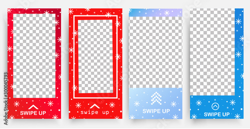 template instagram stories vector. frame instagram stories vector.instagram stories design card set vector 