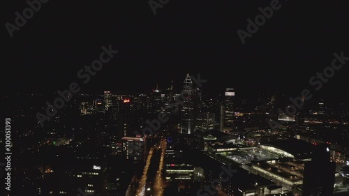 Wallpaper Mural Frankfurt am Main bei Nacht Torontodigital.ca