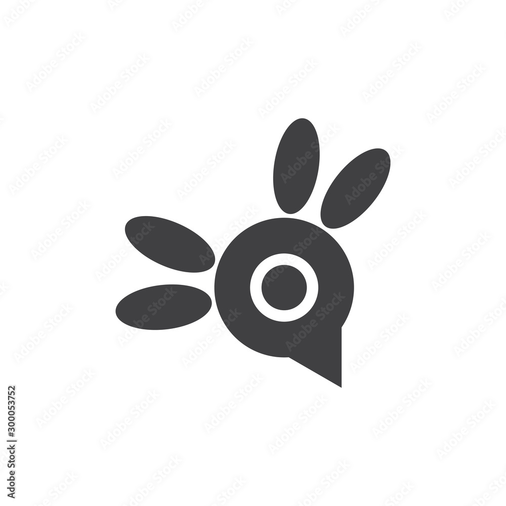 simple cute bug wings fly logo vector simple cute bug wings fly logo vector