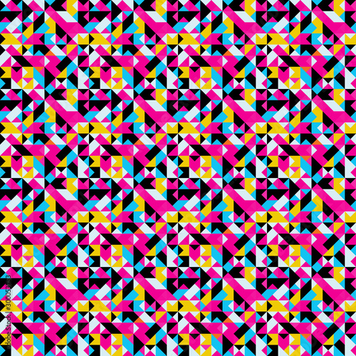 abstract geometric seamless pattern grunge texture