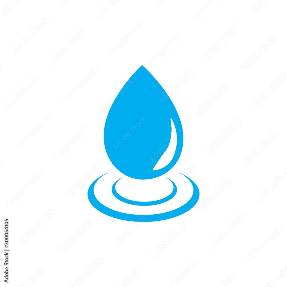 water drop Logo