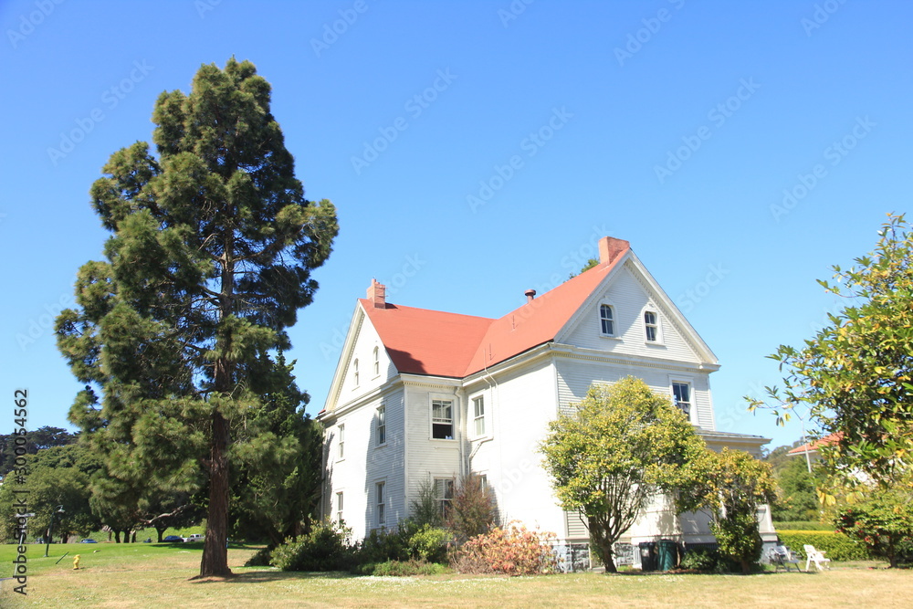 Historical Mansion in the Presidio, San Francisco