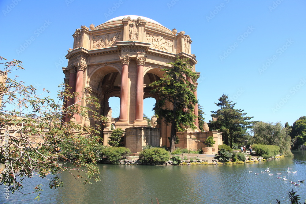 The Palace of Fine Arts in San Francisco, California The Palace of Fine Arts in San Francisco, California
