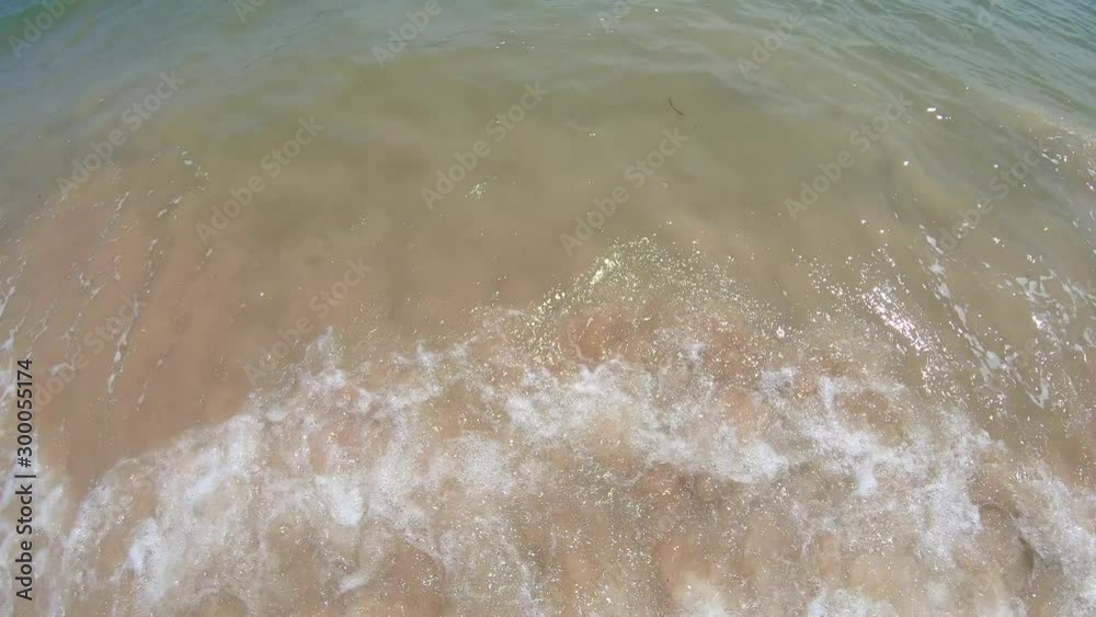 Soft wave flooring and sandy ground Soft wave flooring and sandy ground