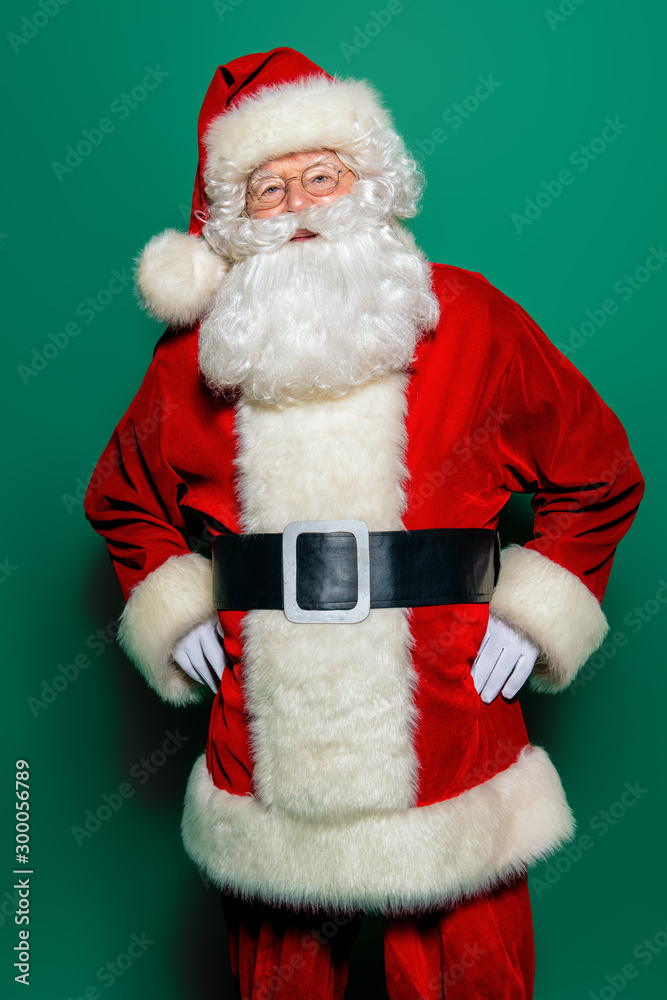Naklejka premium portrait of Santa Claus