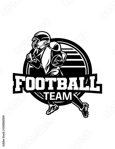 american football team sign symbol badge