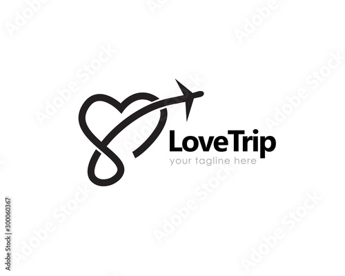 Travel agency logo, trip logo design. Vector illustration