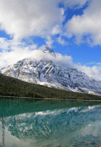 Peyto lake at Canadian rocky mountains  Banff National Park Alberta Canada