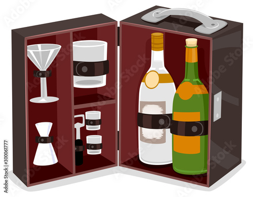 Travel Bar Illustration