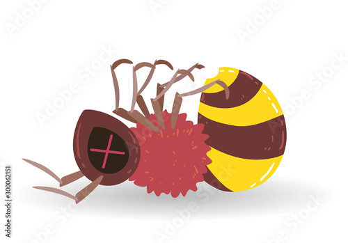 Bee Dead Illustration