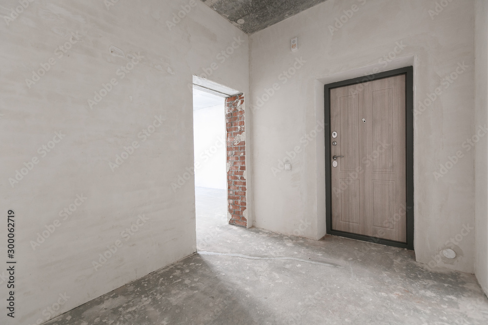 Obraz premium interior of the apartment without decoration