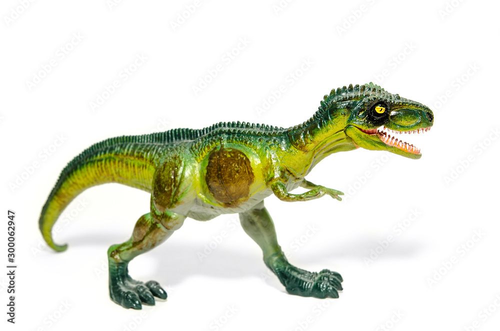 Fototapeta premium plastic dinosaur