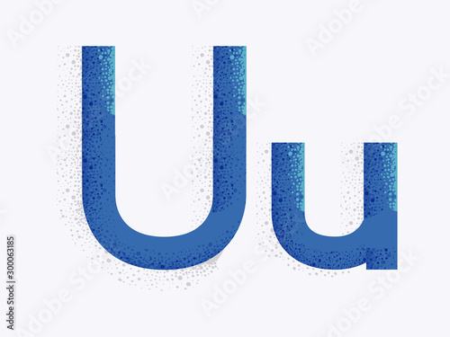 Letter Alphabet U Illustration
