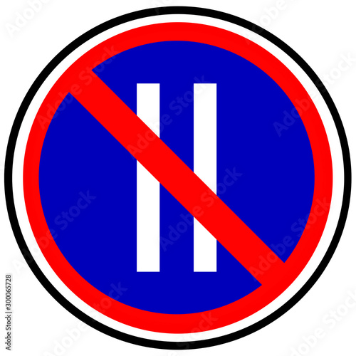 Free Download Prohibition sign. Parking is prohibited on even days of the month. Russia - GFXLoad
