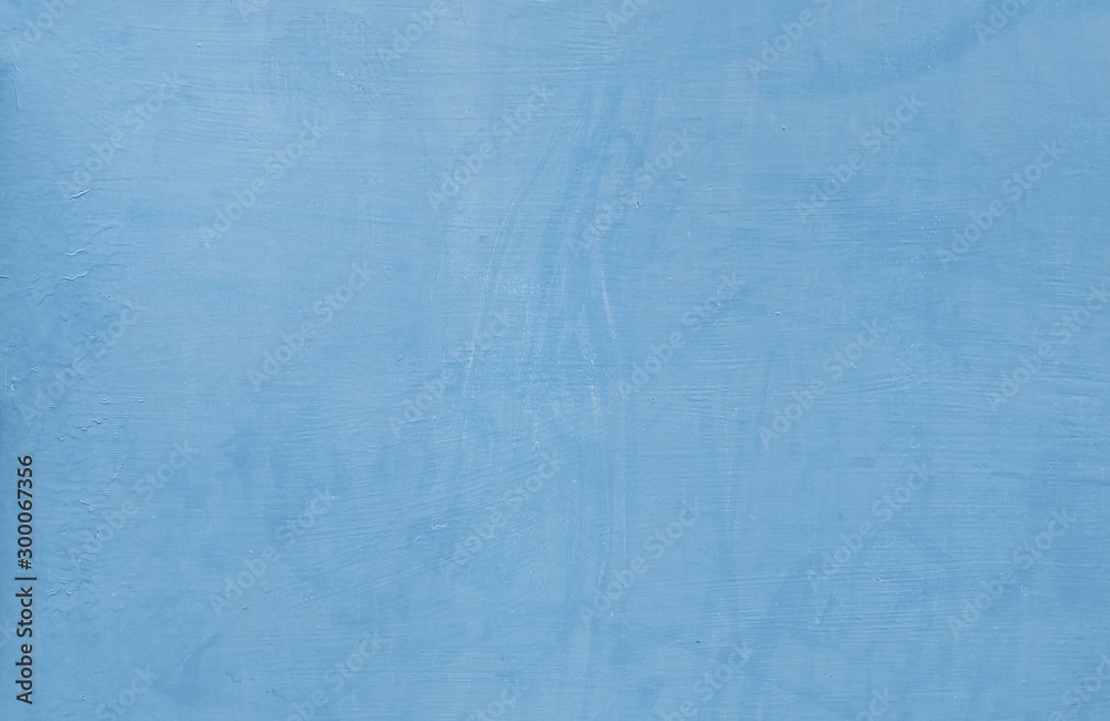 Texture of Light Blue Paint Wall Background