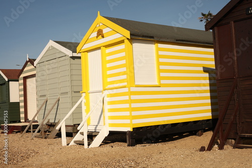 Fototapeta Yellow Beach Hut