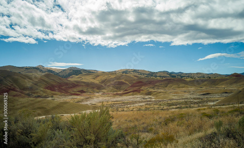 Awesome images of the colorful well preserved John Day Fossil Beds Painted Hills Overlook Area in Mitchell Oregon © Marc Sanchez
