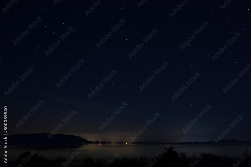Starry night in Vransko jezero
