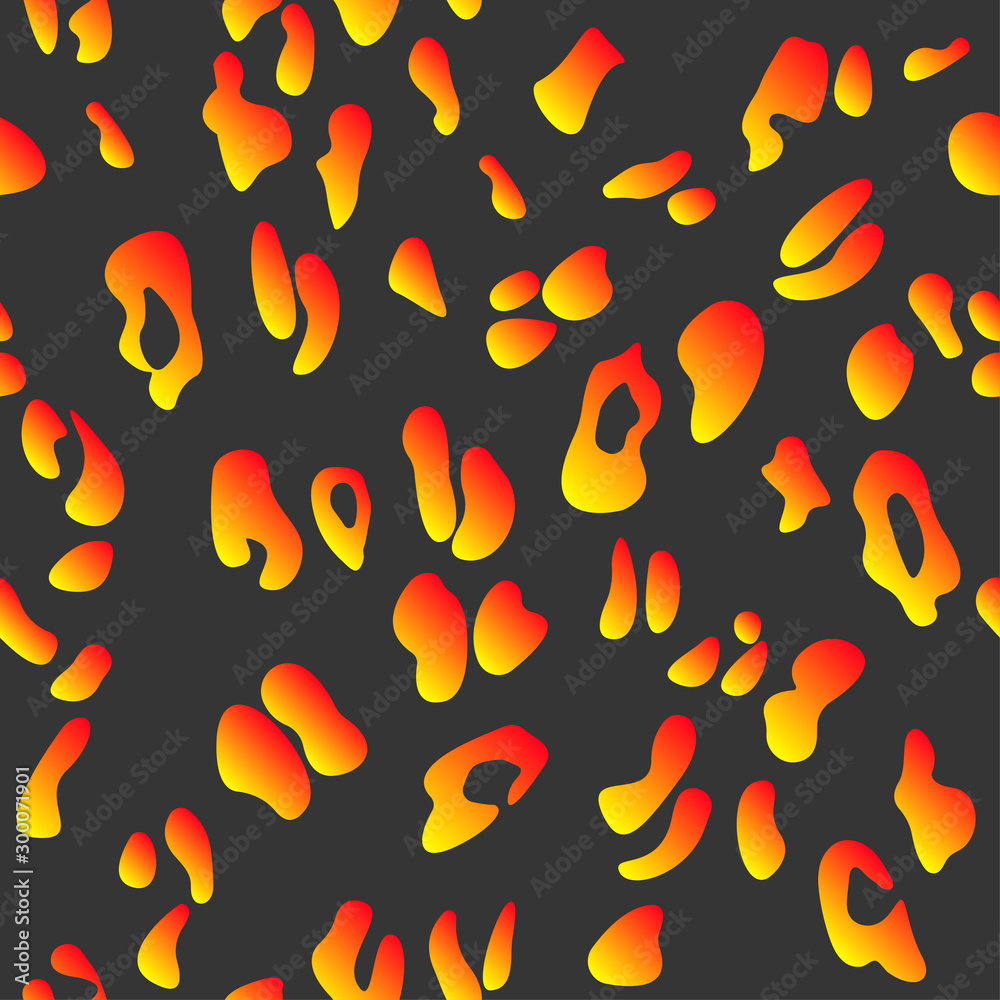 leopard gradient print leopard gradient print