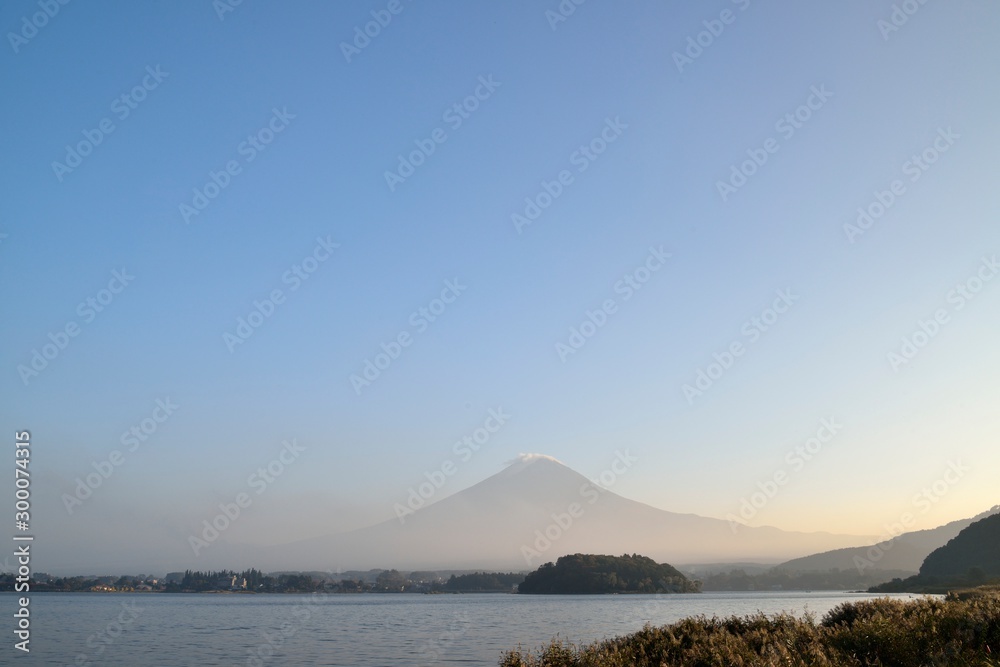河口湖からの富士山 河口湖からの富士山