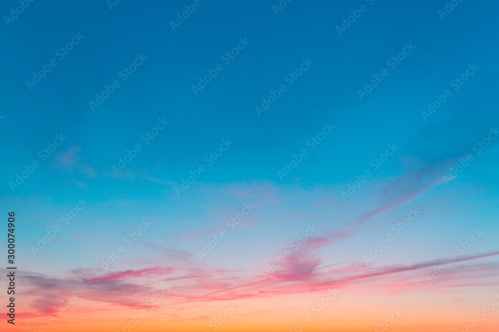Fototapeta premium Beautiful clouds on the sky