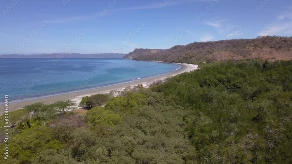 Beautiful Cinematic aerial of the Guanacastes Catalinas and Cabuyal Beach Costa Rica Beautiful Cinematic aerial of the Guanacastes Catalinas and Cabuyal Beach Costa Rica