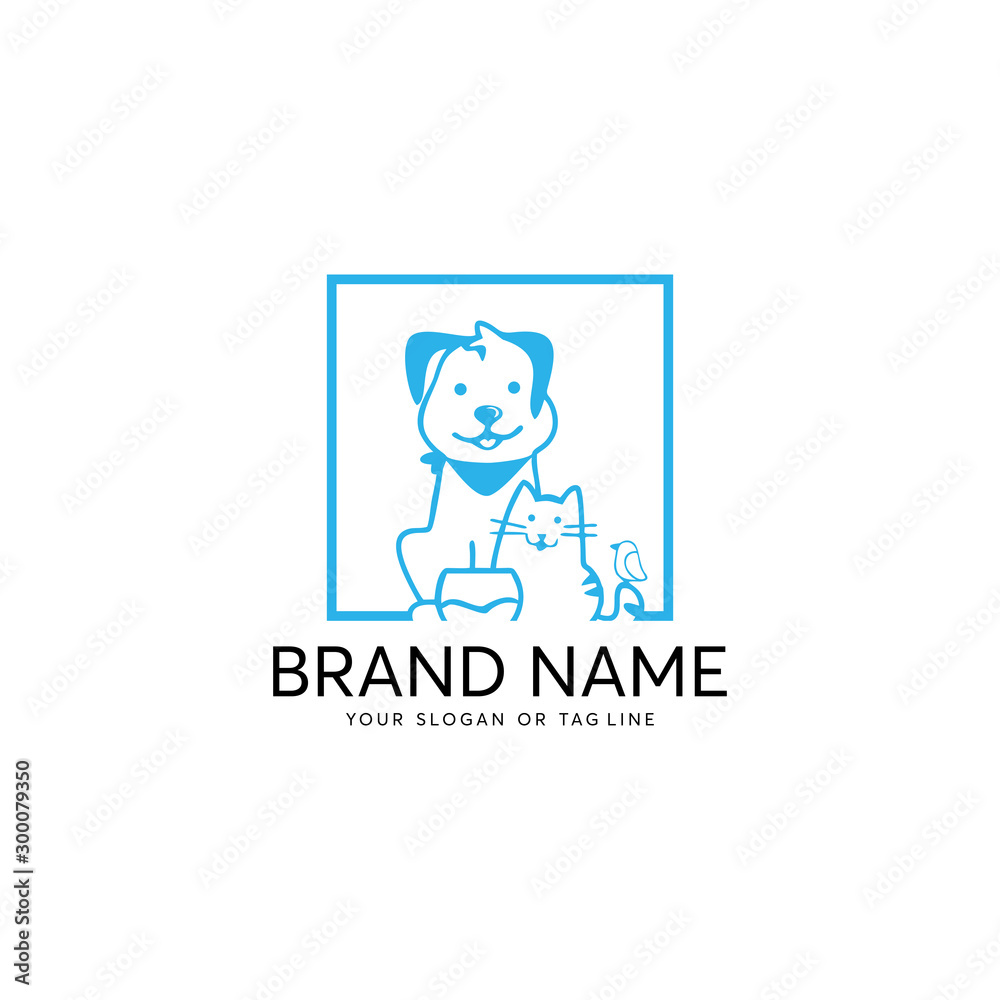 creative logo design Dog and Cat vector template creative logo design Dog and Cat vector template