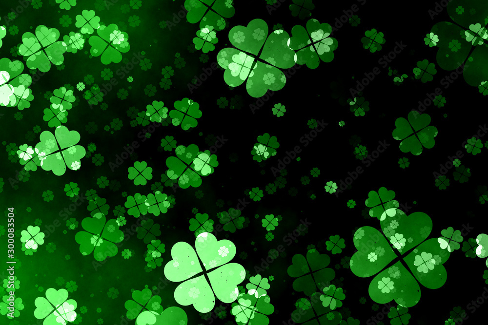 lucky decorative shamrocks lucky decorative shamrocks