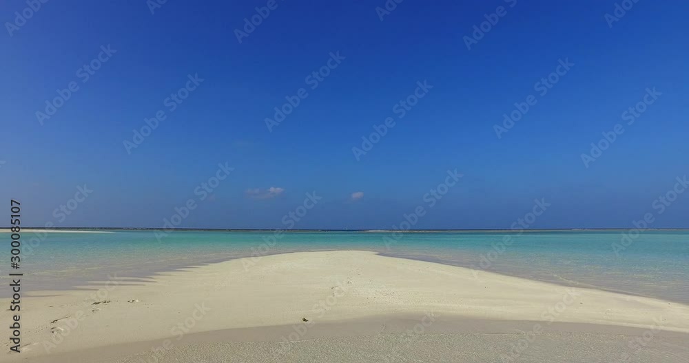Sandbar In tropical crystal clear Caribbean sea, background shot with copy space Sandbar In tropical crystal clear Caribbean sea, background shot with copy space