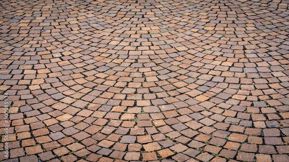 Pavement background of stone tiles Pavement background of stone tiles
