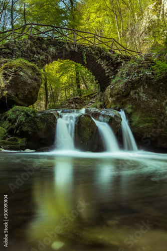 Fototapeta Naklejka Na Ścianę i Meble -  Waterfall in the woods