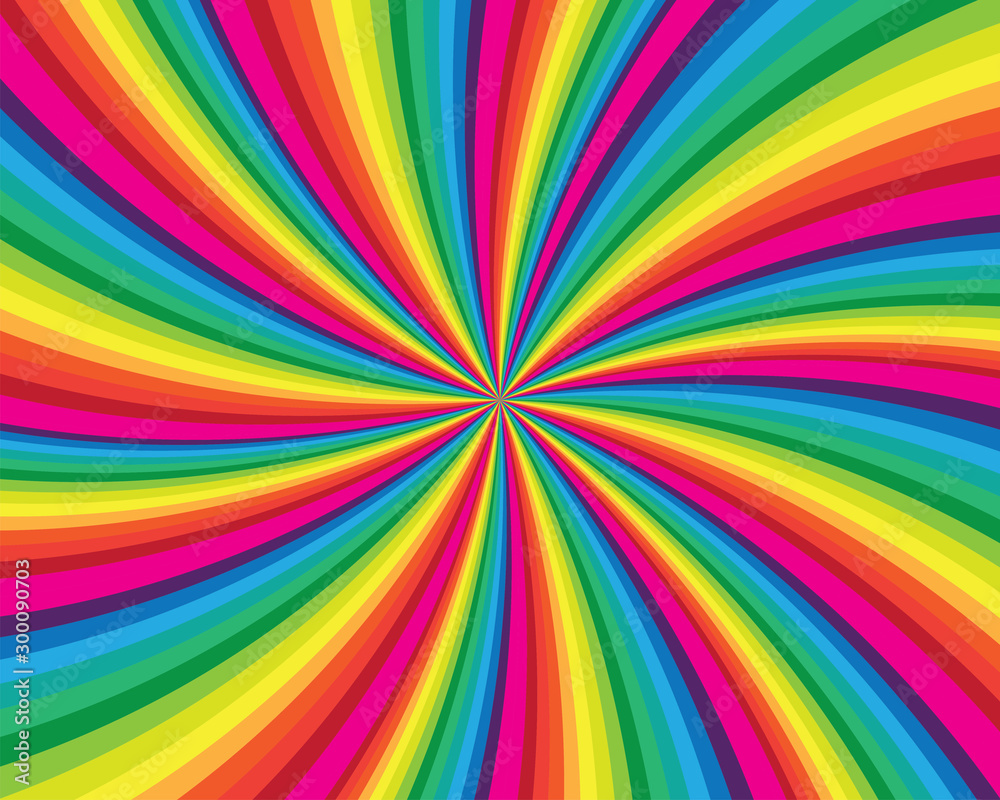 Spiral and swirl motion twisting circles design. Colorful cyclone sweet candy radial pattern background. Vortex starburst spiral swirl. Helix rotation rays. Vector rainbow stripes. sun light beams. Spiral and swirl motion twisting circles design. Colorful cyclone sweet candy radial pattern background. Vortex starburst spiral swirl. Helix rotation rays. Vector rainbow stripes. sun light beams.