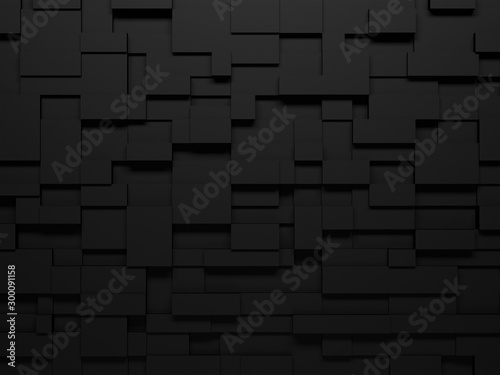 Fototapeta Naklejka Na Ścianę i Meble -  3d wall background. Geometric abstract background. 3D rendering