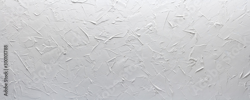 white texture putty wall, panorama rough background photo