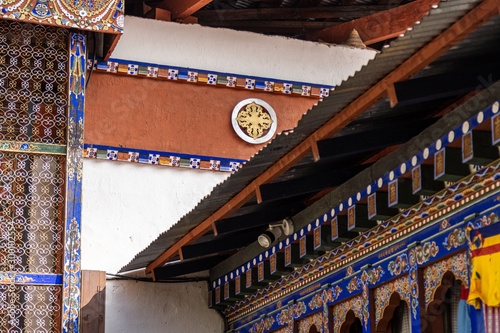 Kyichu Lhakhang Temple in Paro Bhutan photo