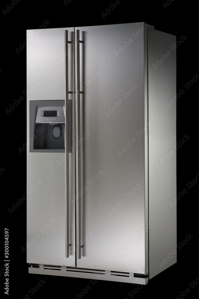 Figorifero doppia porta acciaio inox