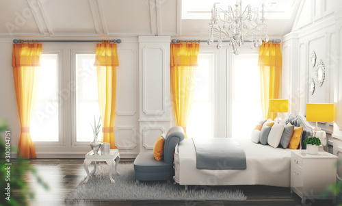 Interior of modern comforta...