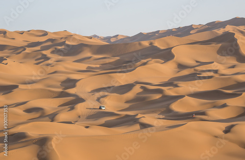 Kumtag Desert  China - a section of the wider Taklamakan Desert  and part of the Tarim Basin  the Kumtag Desert is famous for it s sandy dunes and the beauty of its landscape