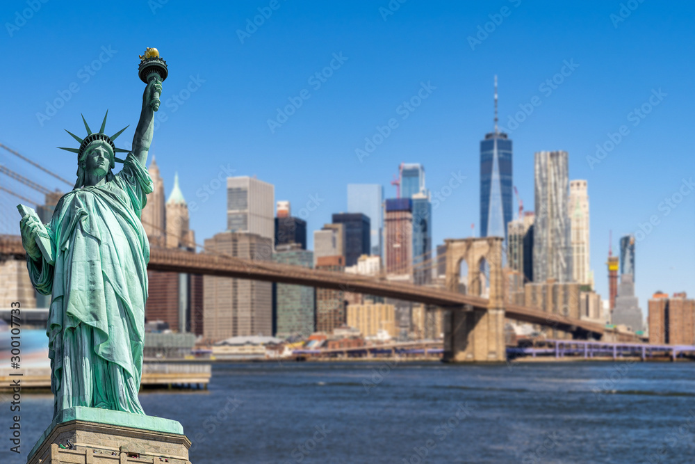 Fototapeta premium Brooklyn bridge New York