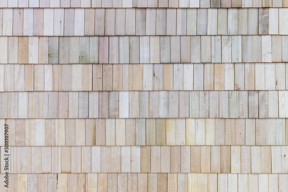 Background Texture of wood shingles used for for siding and roof. Background Texture of wood shingles used for for siding and roof.