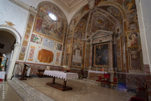 church of Santa Prisca, Aventine Hill. Rome, Italy