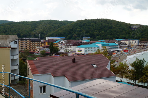 view of the town