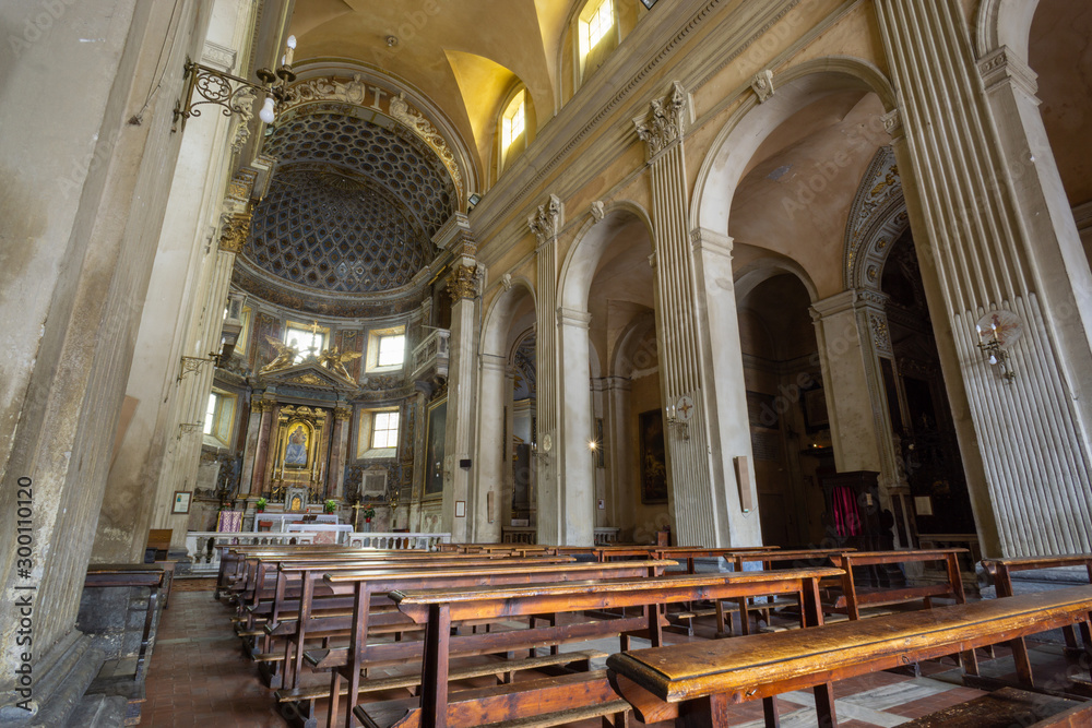the church of Santa Maria della Consolazione. Rome, Italy