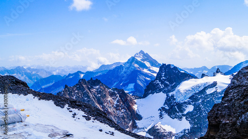 The view of Mount Titlis in switzerland