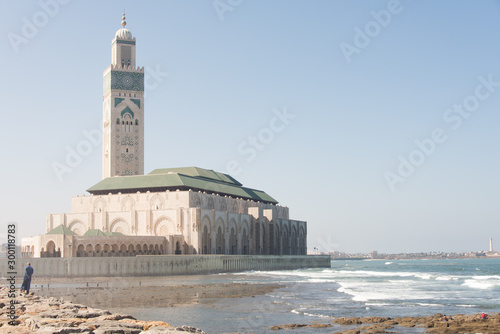 The largest mosque in the world, Morocco, Casablanca