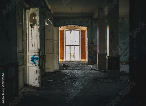 abandoned building