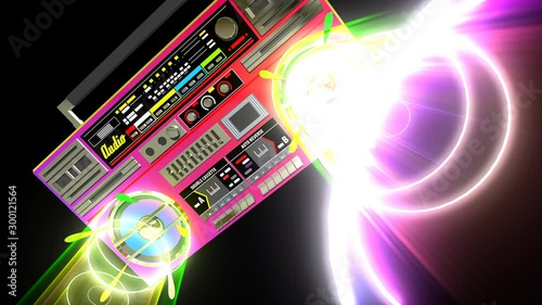 Boombox Audio Player
