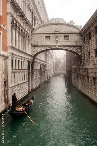Obraz na płótnie Venice Bridge of Sighs w salonie