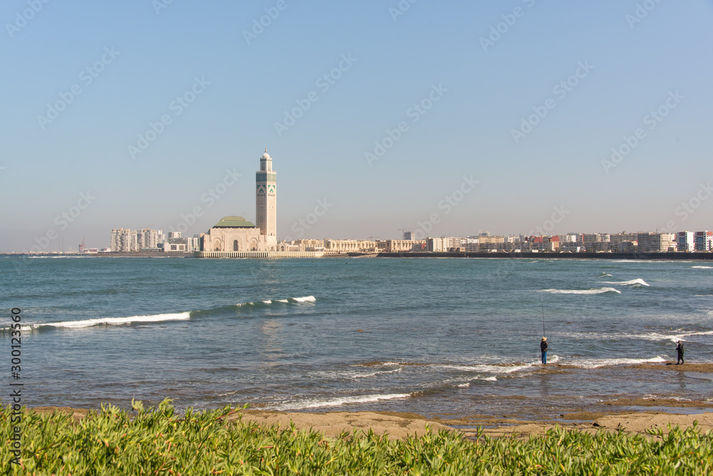 The largest mosque in the world, Morocco, Casablanca