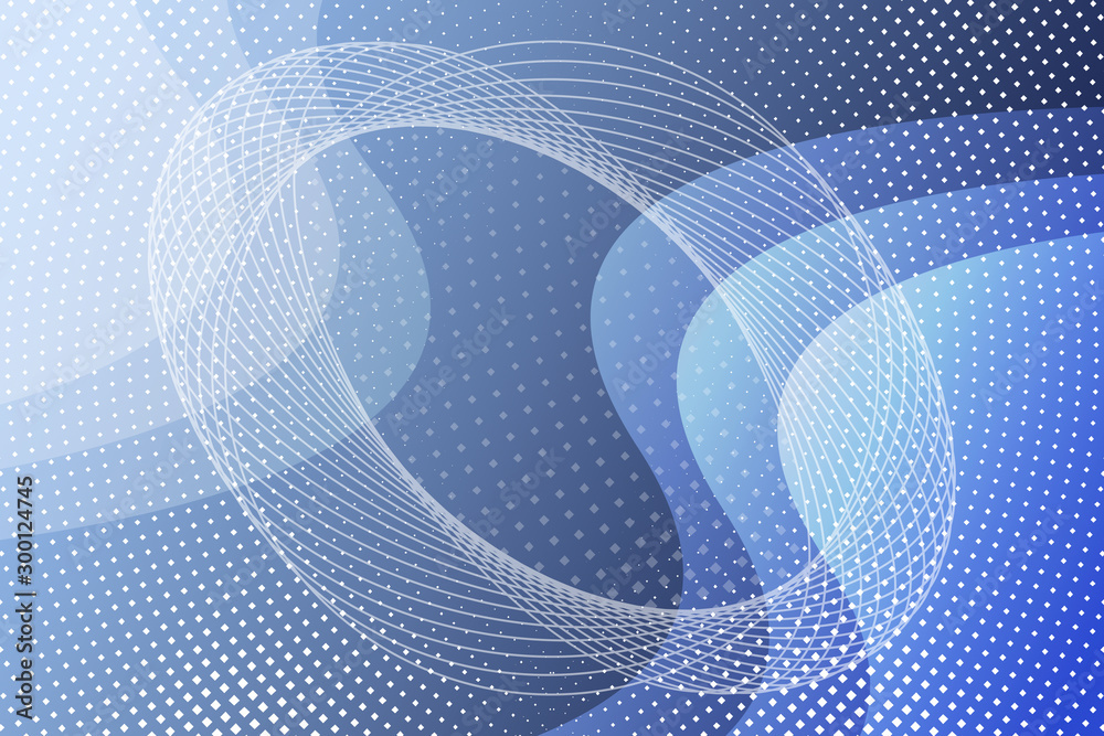 Fototapeta premium abstract, blue, design, illustration, light, pattern, lines, technology, wave, wallpaper, digital, graphic, curve, texture, line, backdrop, art, white, futuristic, motion, flow, computer, color, back